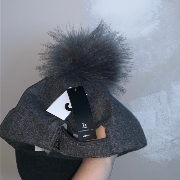 Cute grey black hat - Picture 3 of 5